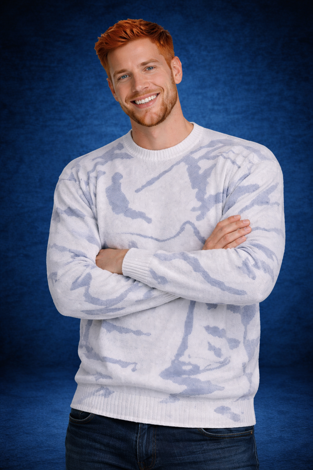 Suéter de Manga Larga Sofisticado