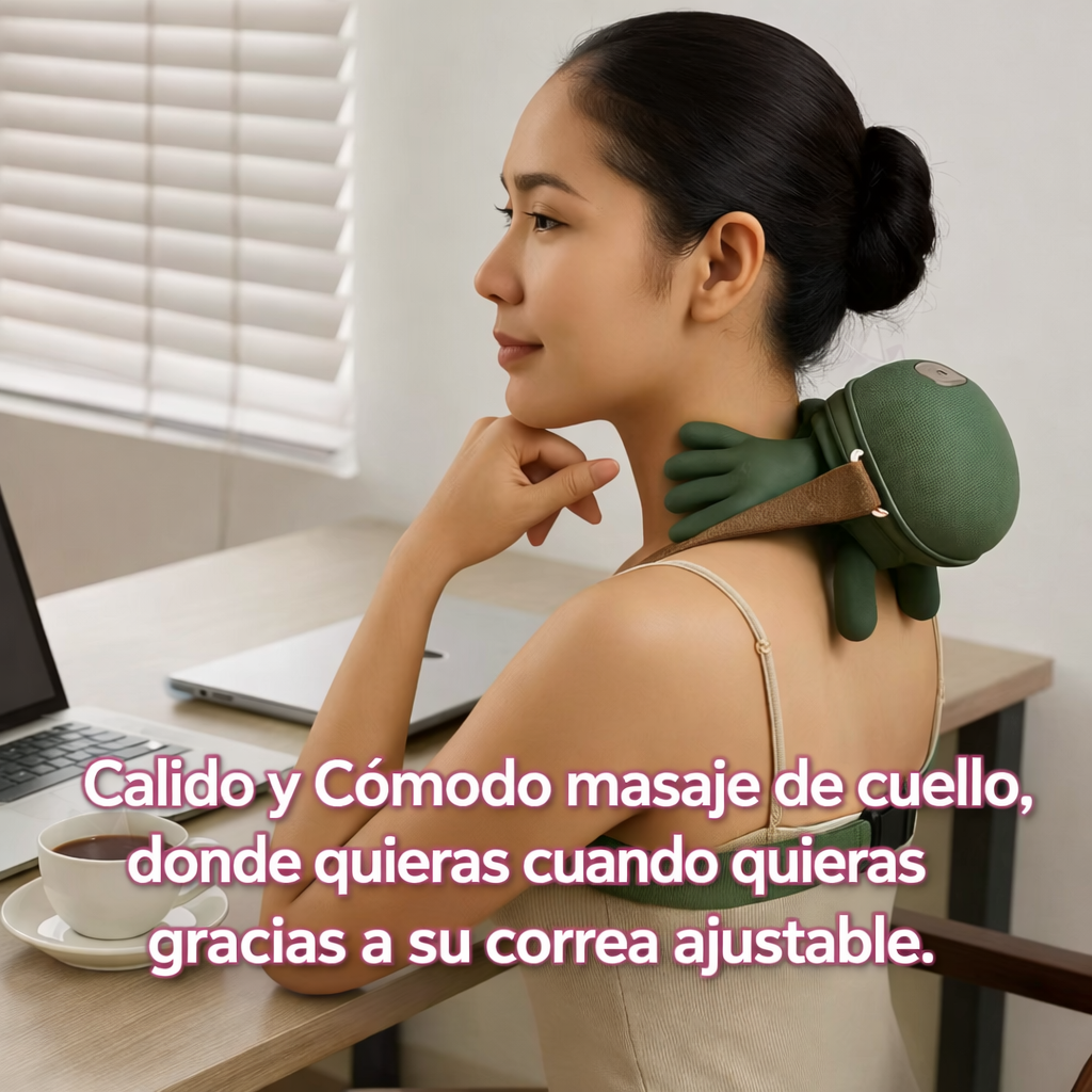 Masajeador portátil con calor