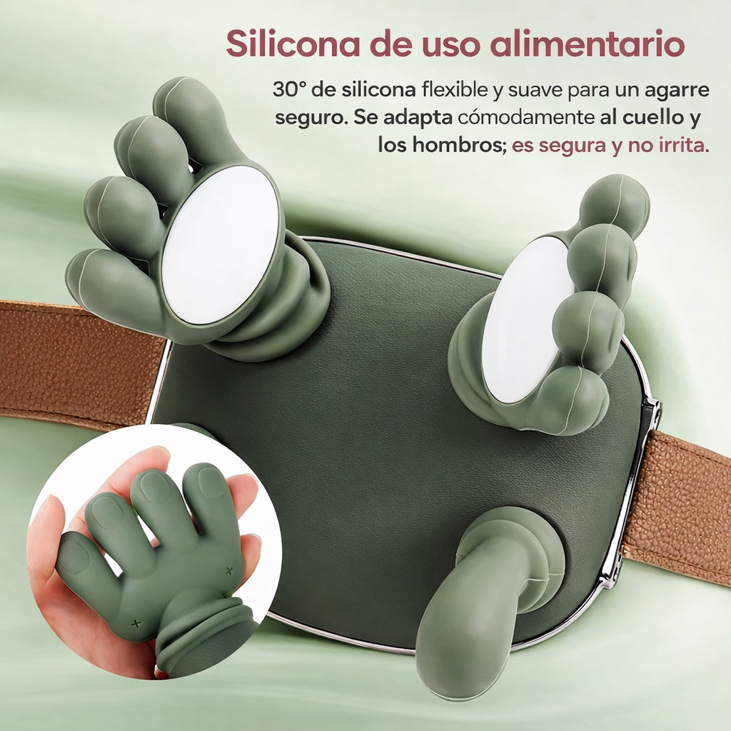 Masajeador portátil con calor