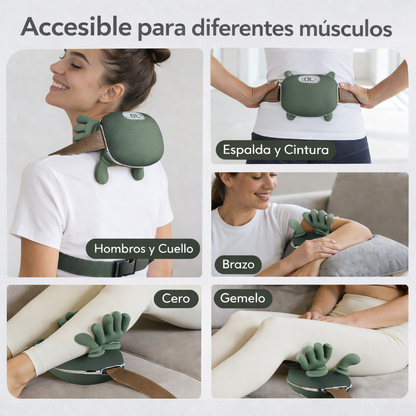 Masajeador portátil con calor