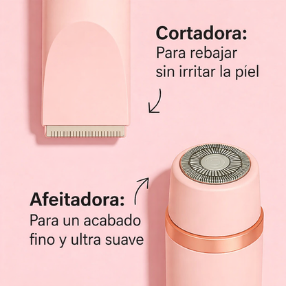 Rasuradora eléctrica 2 en 1