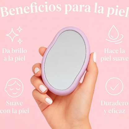 Borrador de vello de Cristal