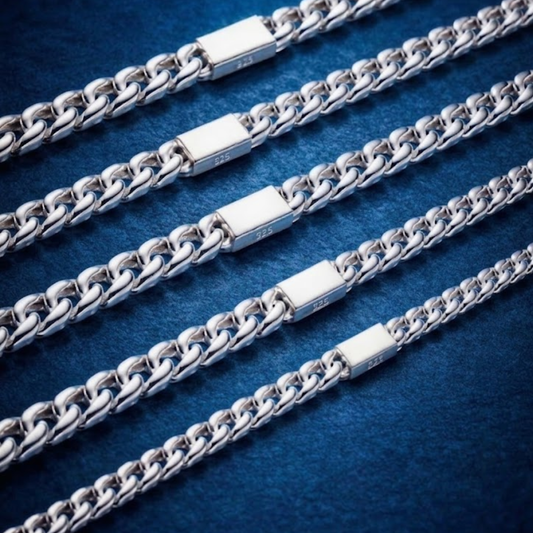 Cadena cubana de acero inoxidable