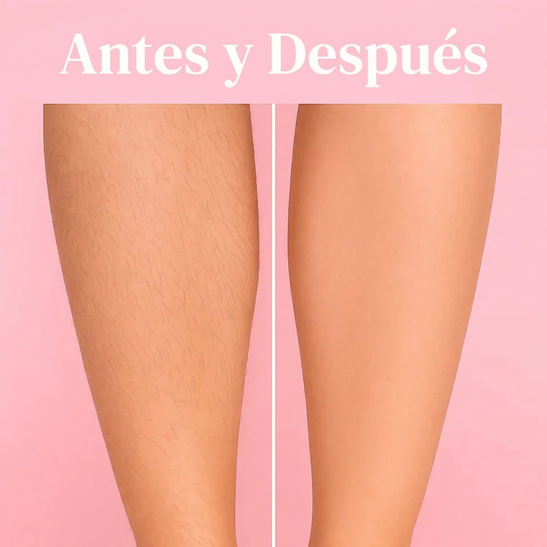 Borrador de vello de Cristal