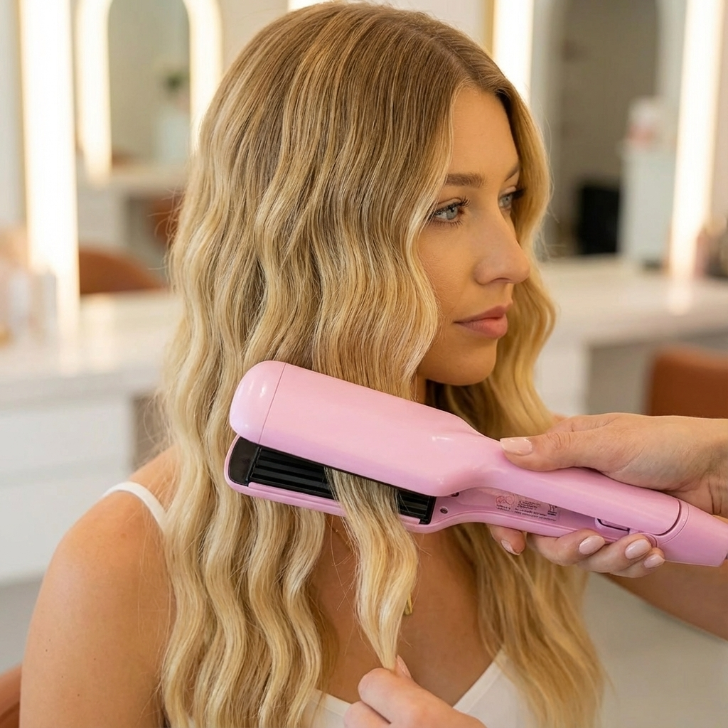 Ondulador de Pelo de 3 Tubos